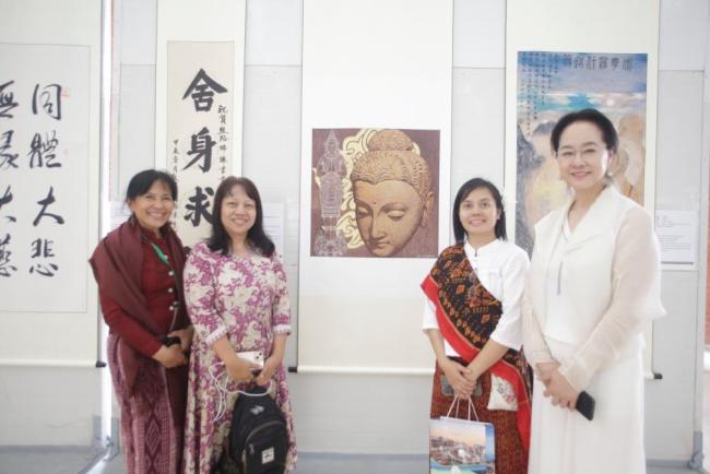 推动文明互鉴 增进中尼友谊——“中国书画五洲行”结缘尼泊尔蓝毗尼