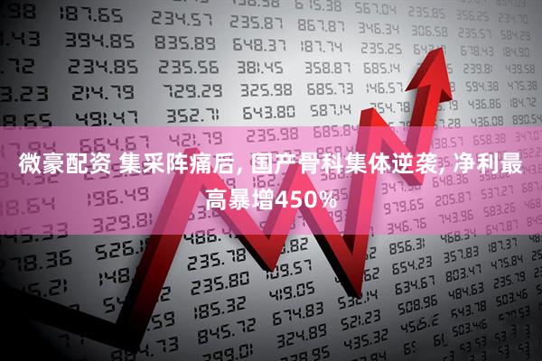 微豪配资 集采阵痛后, 国产骨科集体逆袭, 净利最高暴增450%